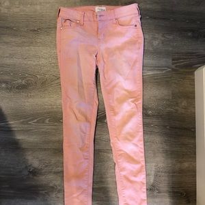 pink pants / jeans